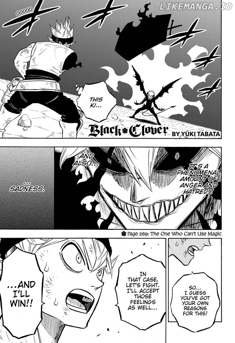 Black Clover chapter 269 image 01